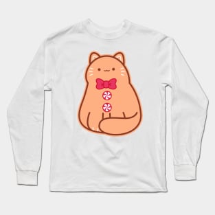 Gingerbread Cat Long Sleeve T-Shirt